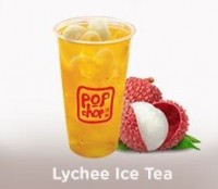 Menu Lychee Ice Tea Pop Chop Chicken